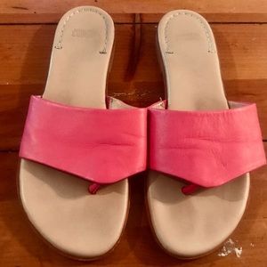 Johnston and Murphy Pink leather Sandals